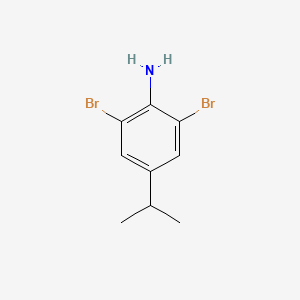 molecular formula C9H11Br2N B1295397 2,6-二溴-4-异丙基苯胺 CAS No. 10546-65-3