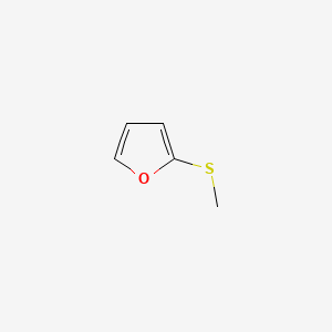 molecular formula C5H6OS B1295398 Furan, 2-(methylthio)- CAS No. 13129-38-9