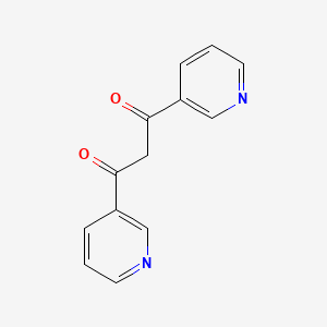 molecular formula C13H10N2O2 B1295402 1,3-Dipyridin-3-ylpropane-1,3-dione CAS No. 6327-87-3