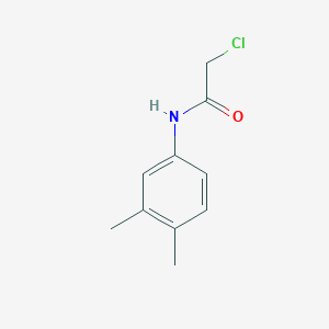 molecular formula C10H12ClNO B1295404 2-chloro-N-(3,4-dimethylphenyl)acetamide CAS No. 2564-04-7