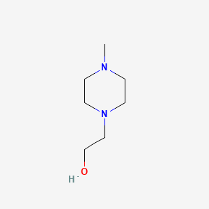 molecular formula C7H16N2O B1295415 1-(2-羟乙基)-4-甲基哌嗪 CAS No. 5464-12-0