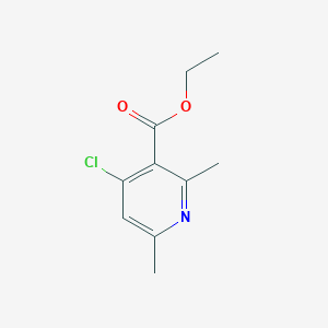 molecular formula C10H12ClNO2 B1295421 Ethyl 4-chloro-2,6-dimethylnicotinate CAS No. 70271-80-6