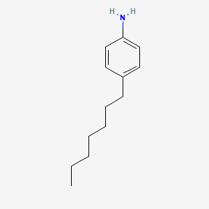 molecular formula C13H21N B1295431 4-Heptylaniline CAS No. 37529-27-4