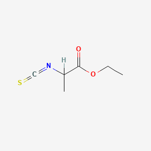molecular formula C6H9NO2S B1295437 Ethyl 2-isothiocyanatopropanoate CAS No. 39574-16-8