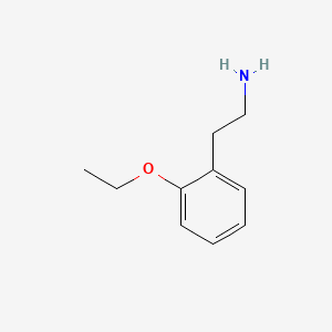 molecular formula C10H15NO B1295438 2-乙氧基苯乙胺 CAS No. 39590-27-7