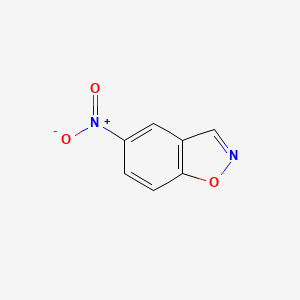 molecular formula C7H4N2O3 B1295443 5-Nitro-1,2-benzisoxazole CAS No. 39835-28-4