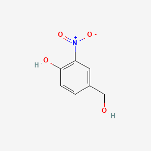 molecular formula C7H7NO4 B1295448 4-Hydroxy-3-nitrobenzyl alcohol CAS No. 41833-13-0