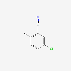 molecular formula C8H6ClN B1295453 5-Chloro-2-methylbenzonitrile CAS No. 50712-70-4