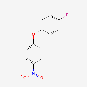 molecular formula C12H8FNO3 B1295454 Benzene, 1-fluoro-4-(4-nitrophenoxy)- CAS No. 2561-25-3