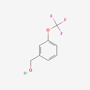 molecular formula C8H7F3O2 B1295455 3-(Trifluoromethoxy)benzyl alcohol CAS No. 50823-90-0