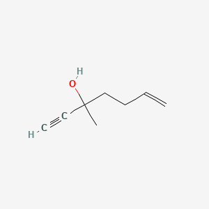molecular formula C8H12O B1295456 3-Methyl-6-hepten-1-yn-3-ol CAS No. 51193-99-8