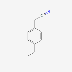 molecular formula C10H11N B1295458 4-Ethylphenylacetonitrile CAS No. 51632-28-1