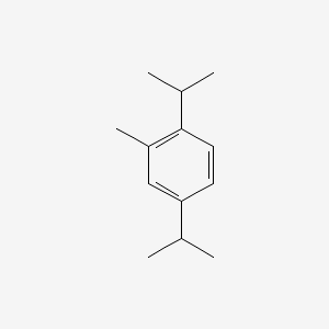 molecular formula C13H20 B1295472 1,4-Diisopropyl-2-methylbenzene CAS No. 58502-85-5
