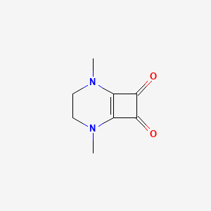 2,5-Dimethyl-2,5-diazabicyclo[4.2.0]oct-1(6)-ene-7,8-dione