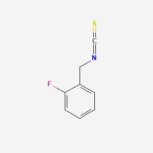 molecular formula C8H6FNS B1295478 2-Fluorobenzyl isothiocyanate CAS No. 64382-80-5