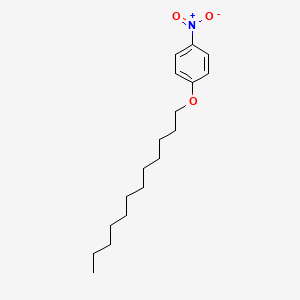 molecular formula C18H29NO3 B1295479 Dodecyl 4-nitrophenyl ether CAS No. 65039-18-1