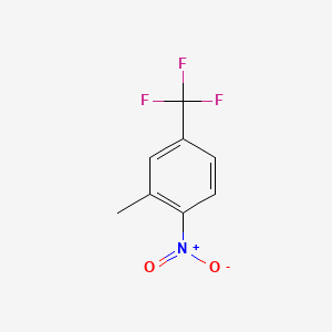 molecular formula C8H6F3NO2 B1295480 3-Methyl-4-nitrobenzotrifluoride CAS No. 67192-42-1