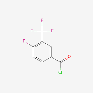 4-Fluoro-3-(trifluoromethyl)benzoyl chloride