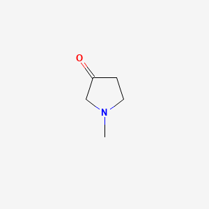 molecular formula C5H9NO B1295487 1-甲基吡咯烷-3-酮 CAS No. 68165-06-0