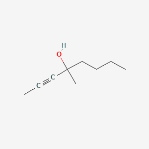 molecular formula C9H16O B1295491 4-Methyl-2-octyn-4-ol CAS No. 74514-59-3