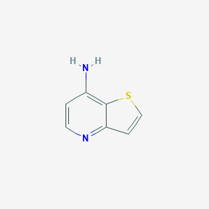 molecular formula C7H6N2S B012955 Thieno[3,2-b]pyridin-7-amine CAS No. 104273-32-7