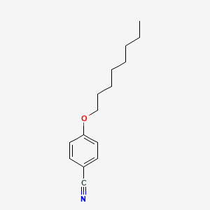 molecular formula C15H21NO B1295500 p-Octyloxybenzonitrile CAS No. 88374-55-4