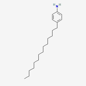 molecular formula C20H35N B1295502 4-十四烷基苯胺 CAS No. 91323-12-5