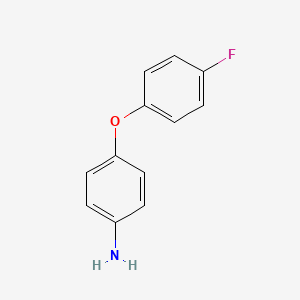 molecular formula C12H10FNO B1295514 4-(4-Fluorophenoxy)aniline CAS No. 36160-82-4