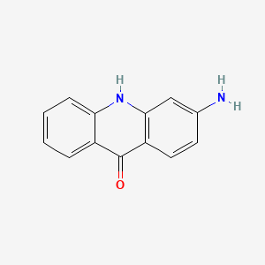 molecular formula C13H10N2O B1295518 3-aminoacridin-9(10H)-one CAS No. 50433-64-2