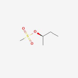molecular formula C5H12O3S B1295519 Methanesulfonic acid, (1R)-1-methylpropyl ester CAS No. 66194-68-1