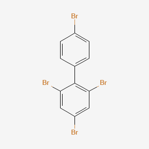 molecular formula C12H6Br4 B1295533 2,4,4',6-Tetrabromobiphenyl CAS No. 64258-02-2