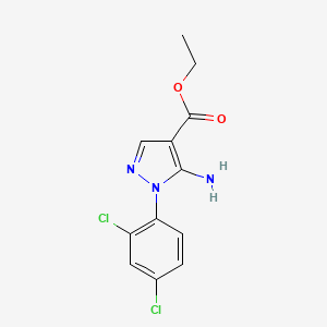 Ethyl 5-amino-1-(2,4-dichlorophenyl)-1H-pyrazole-4-carboxylate