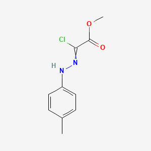 Methyl 2-chloro-2-[(4-methylphenyl)hydrazinylidene]acetate