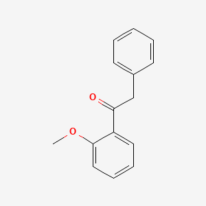 molecular formula C15H14O2 B1295560 2'-甲氧基-2-苯基苯乙酮 CAS No. 33470-10-9