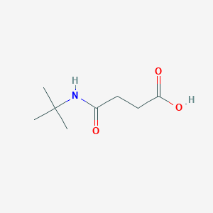 molecular formula C8H15NO3 B1295562 4-(tert-Butylamino)-4-oxobutanoic acid CAS No. 6622-06-6