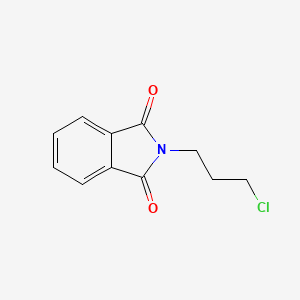 molecular formula C11H10ClNO2 B1295566 2-(3-Chloropropyl)isoindoline-1,3-dione CAS No. 42251-84-3