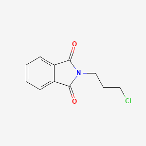 molecular formula C11H10ClNO2 B1295566 2-(3-氯丙基)-1H-异吲哚-1,3(2H)-二酮 CAS No. 42251-84-3