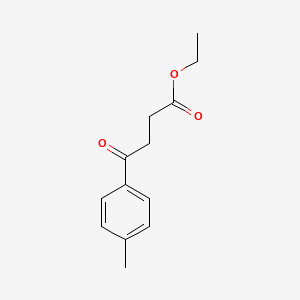molecular formula C13H16O3 B1295567 Ethyl 4-(4-methylphenyl)-4-oxobutanoate CAS No. 6942-61-6