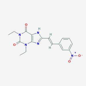 (E)-1,3-Diethyl-8-(3-nitrostyryl)xanthine