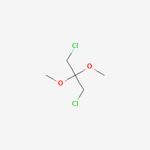 molecular formula C5H10Cl2O2 B1295575 1,3-Dichloro-2,2-dimethoxypropane CAS No. 6626-57-9