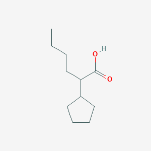 2-Cyclopentylhexanoic acid
