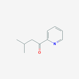 molecular formula C10H13NO B1295590 3-Methyl-1-(pyridin-2-yl)butan-1-one CAS No. 6952-53-0