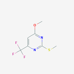 4-Methoxy-2-methylsulfanyl-6-(trifluoromethyl)pyrimidine
