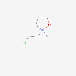 2-(2-Chloroethyl)-2-methylisoxazolidinium iodide