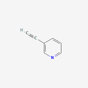 molecular formula C7H5N B1295601 3-Ethynylpyridine CAS No. 2510-23-8