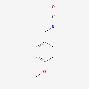 molecular formula C9H9NO2 B1295605 4-Methoxybenzyl isocyanate CAS No. 56651-60-6