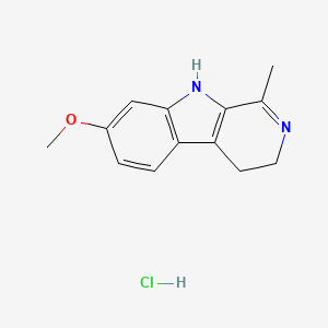 molecular formula C13H15ClN2O B1295608 盐酸哈尔马林 CAS No. 363-11-1