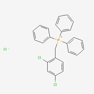molecular formula C25H20Cl3P B1295609 (2,4-Dichlorobenzyl)triphenylphosphonium Chloride CAS No. 2492-23-1