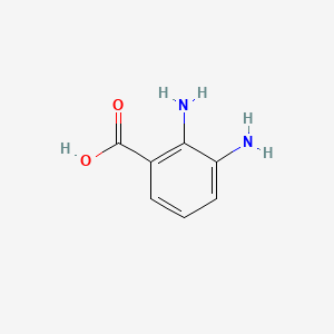 molecular formula C7H8N2O2 B1295614 2,3-二氨基苯甲酸 CAS No. 27576-04-1