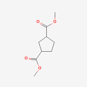 molecular formula C9H14O4 B1295627 Dimethyl cyclopentane-1,3-dicarboxylate CAS No. 2435-36-1